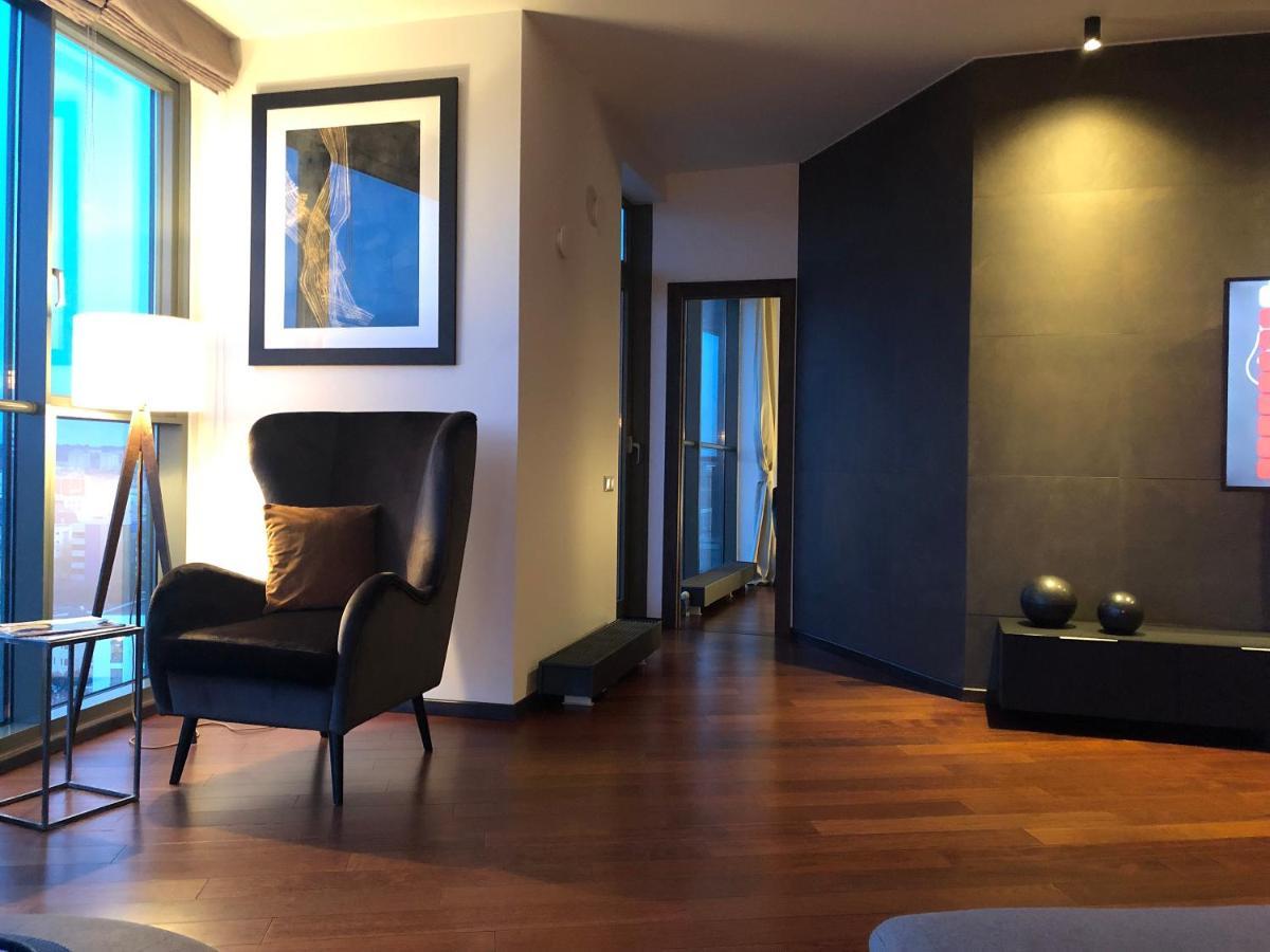 Luxury Panoramic Vilnius Apartment Bagian luar foto