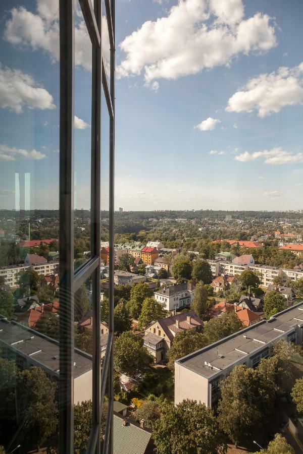 Luxury Panoramic Vilnius Apartment Bagian luar foto